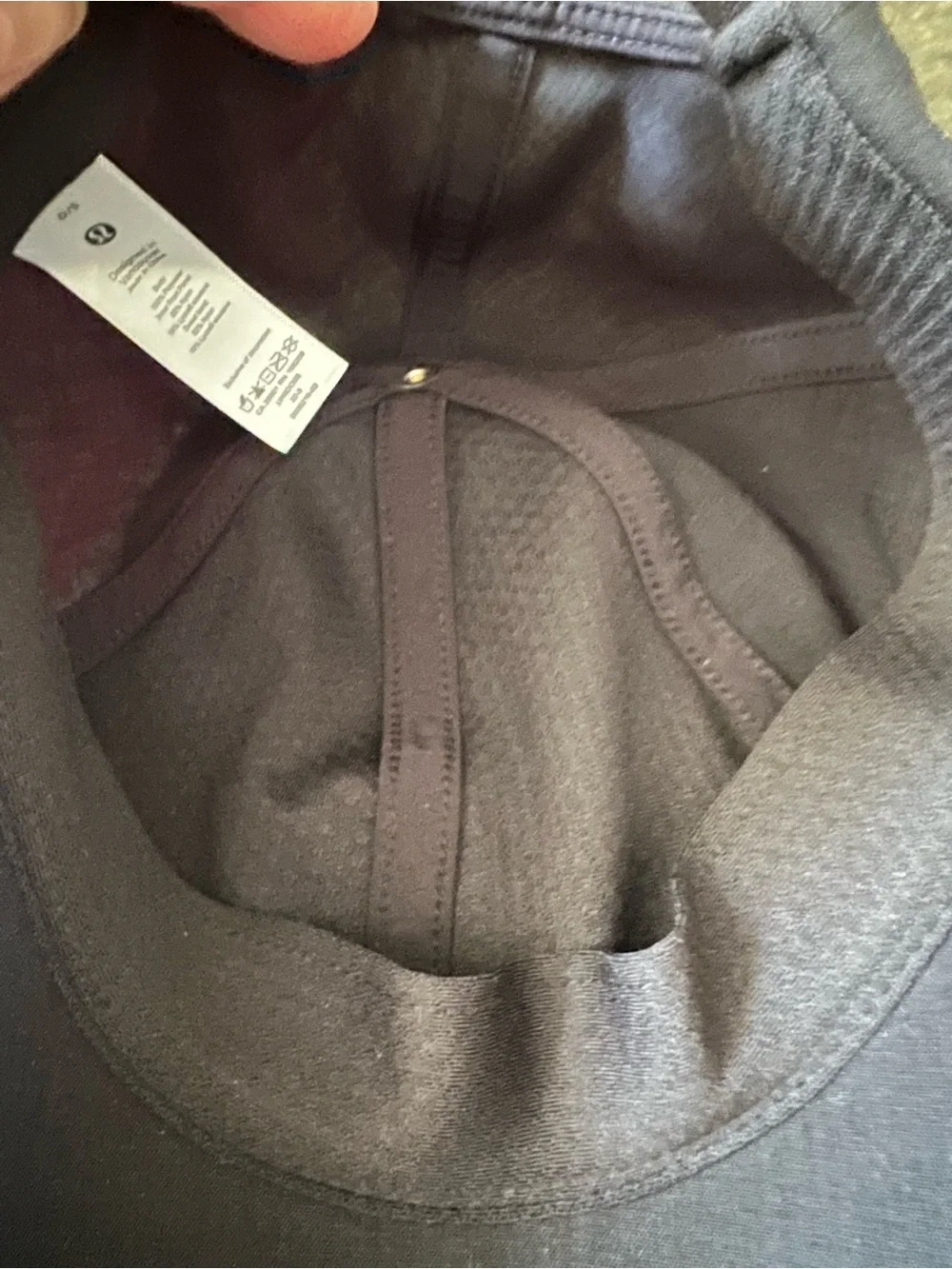 Lululemon Black Baseball Cap - Picture 7 of 9